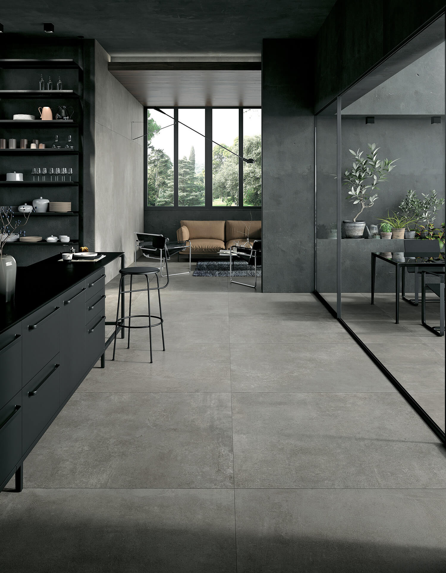 dlažba jako beton GC 03 Mirage